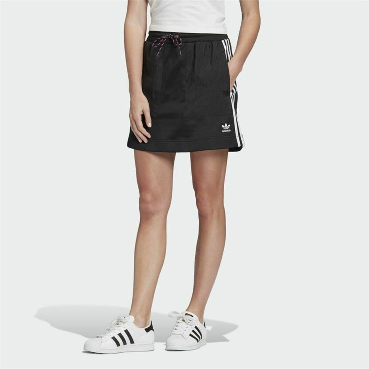 Юбка для тенниса Adidas Originals 3 stripes Чёрный-3