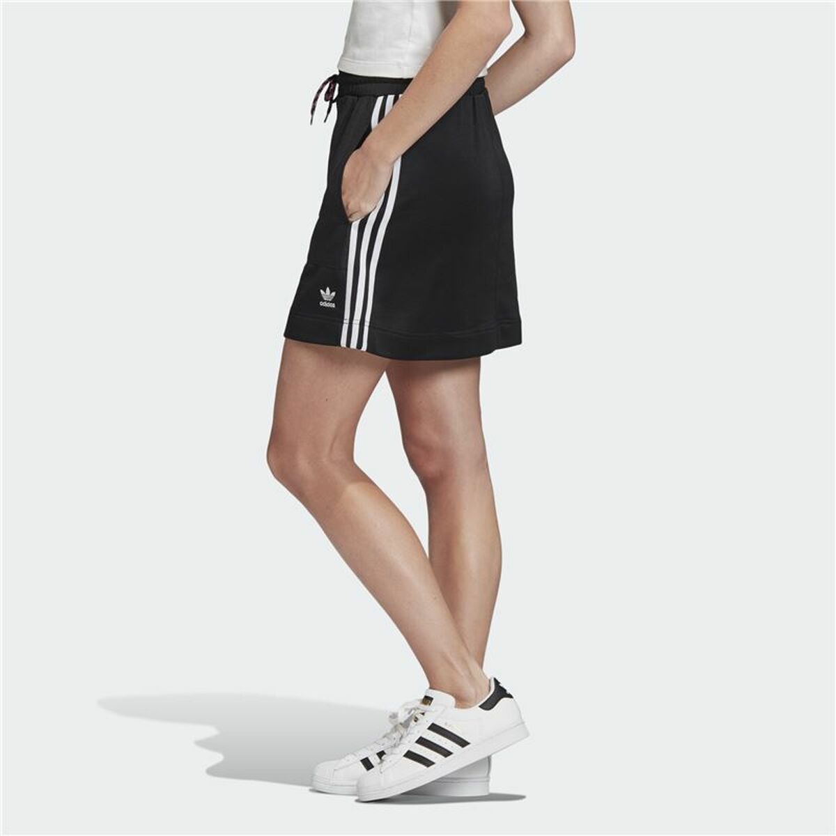 Юбка для тенниса Adidas Originals 3 stripes Чёрный-6