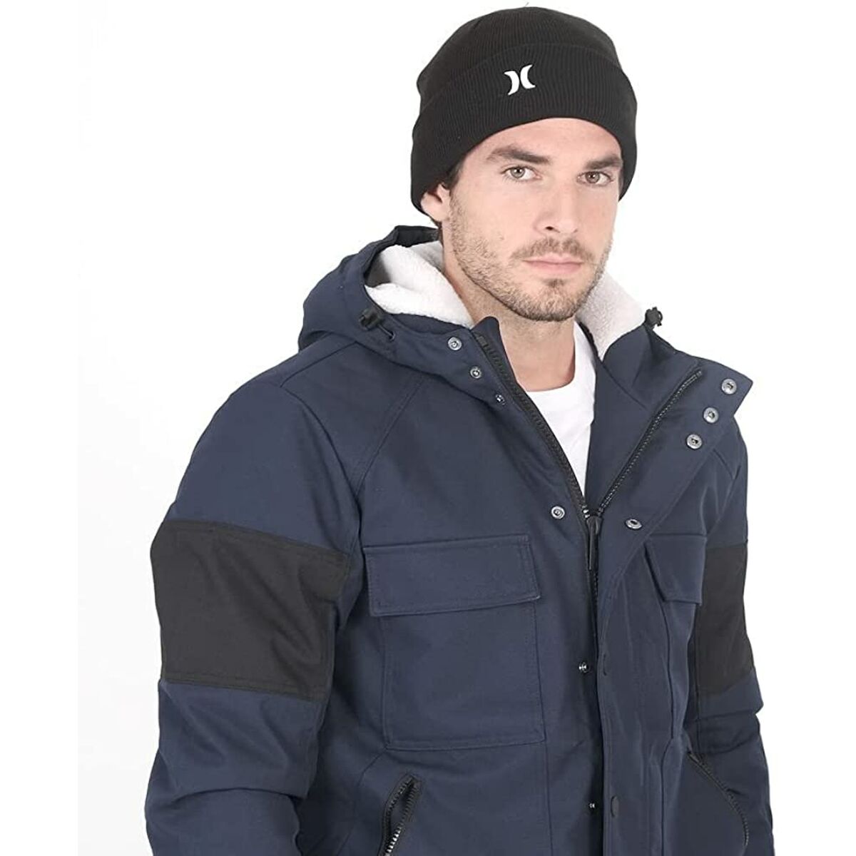 Hurley Icon Cuff Sports Cap Black One Size-2