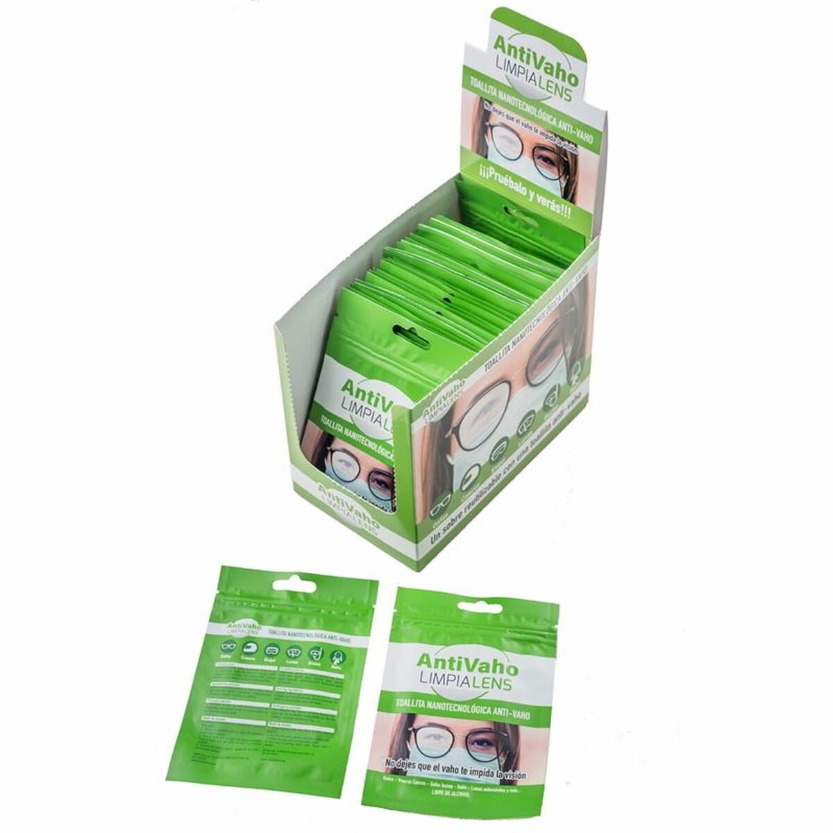 Салфетки от запотевания для очков Limpialens 997159-PACK-2