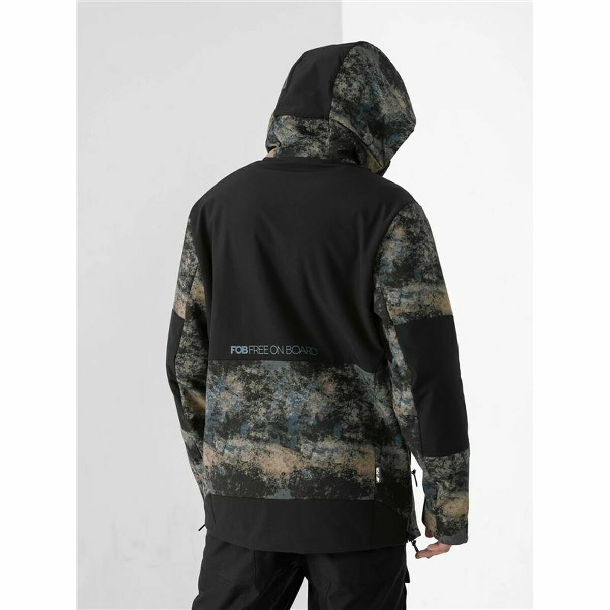 Men's 4F Membrane Sports Jacket Black-4