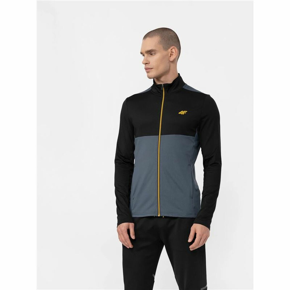 Мужская спортивная куртка 4F BLMF012 Серый-3