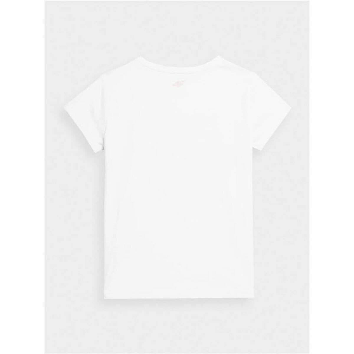 Детский Футболка с коротким рукавом 4F JTSD004 Белый-2