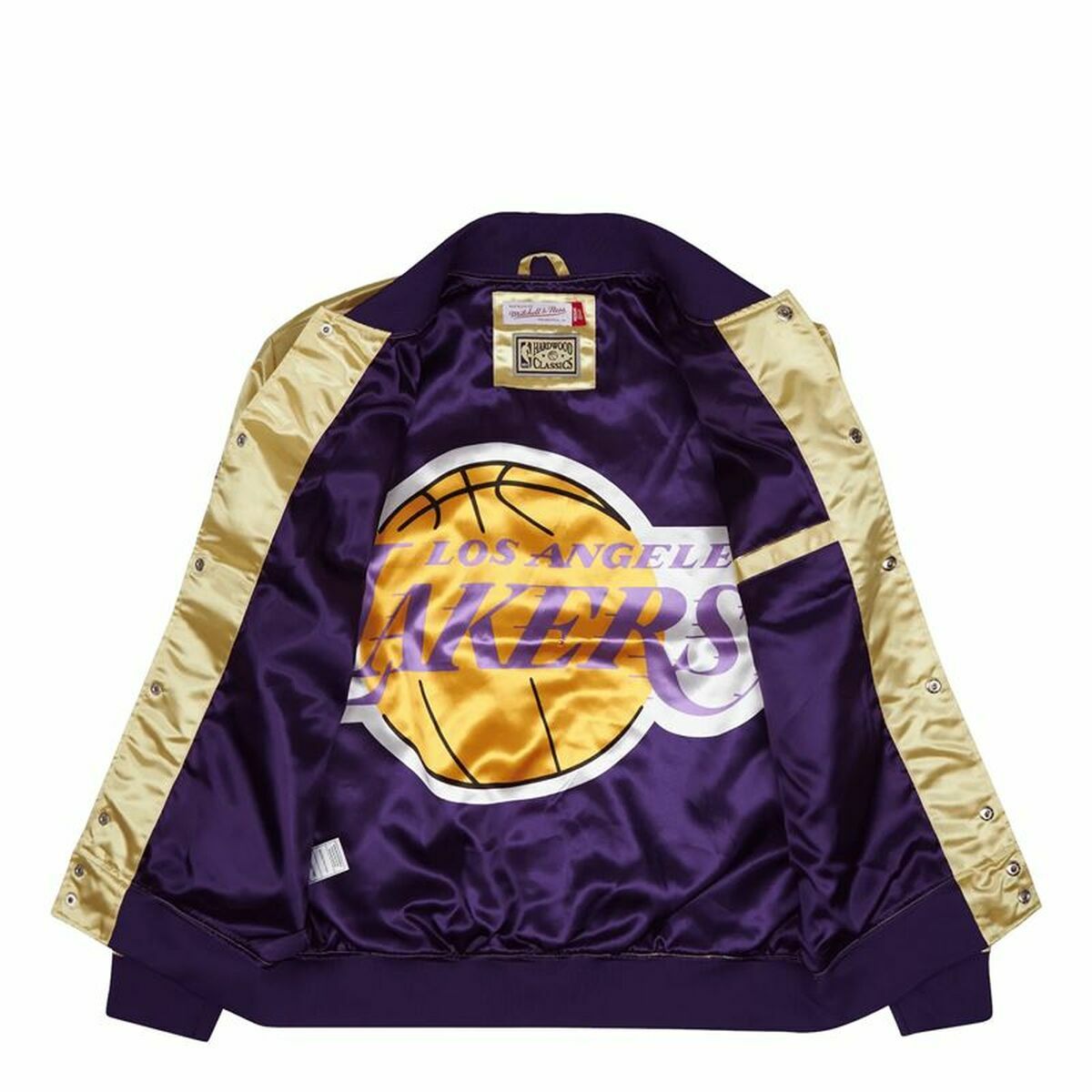Мужская спортивная куртка Mitchell & Ness Los Angeles Lakers Позолоченный-3