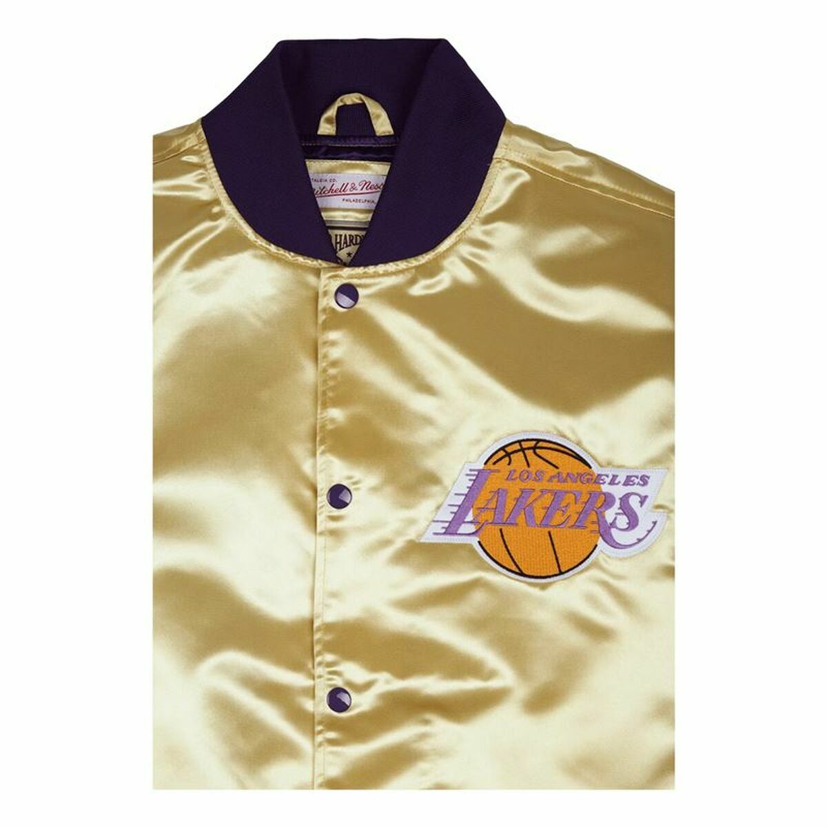 Мужская спортивная куртка Mitchell & Ness Los Angeles Lakers Позолоченный-4