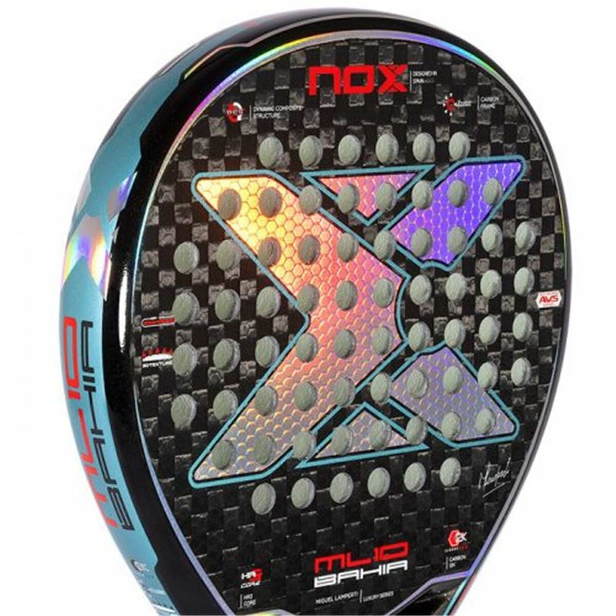 Ракетка для паделя Nox ML10 Bahia Чёрный-4