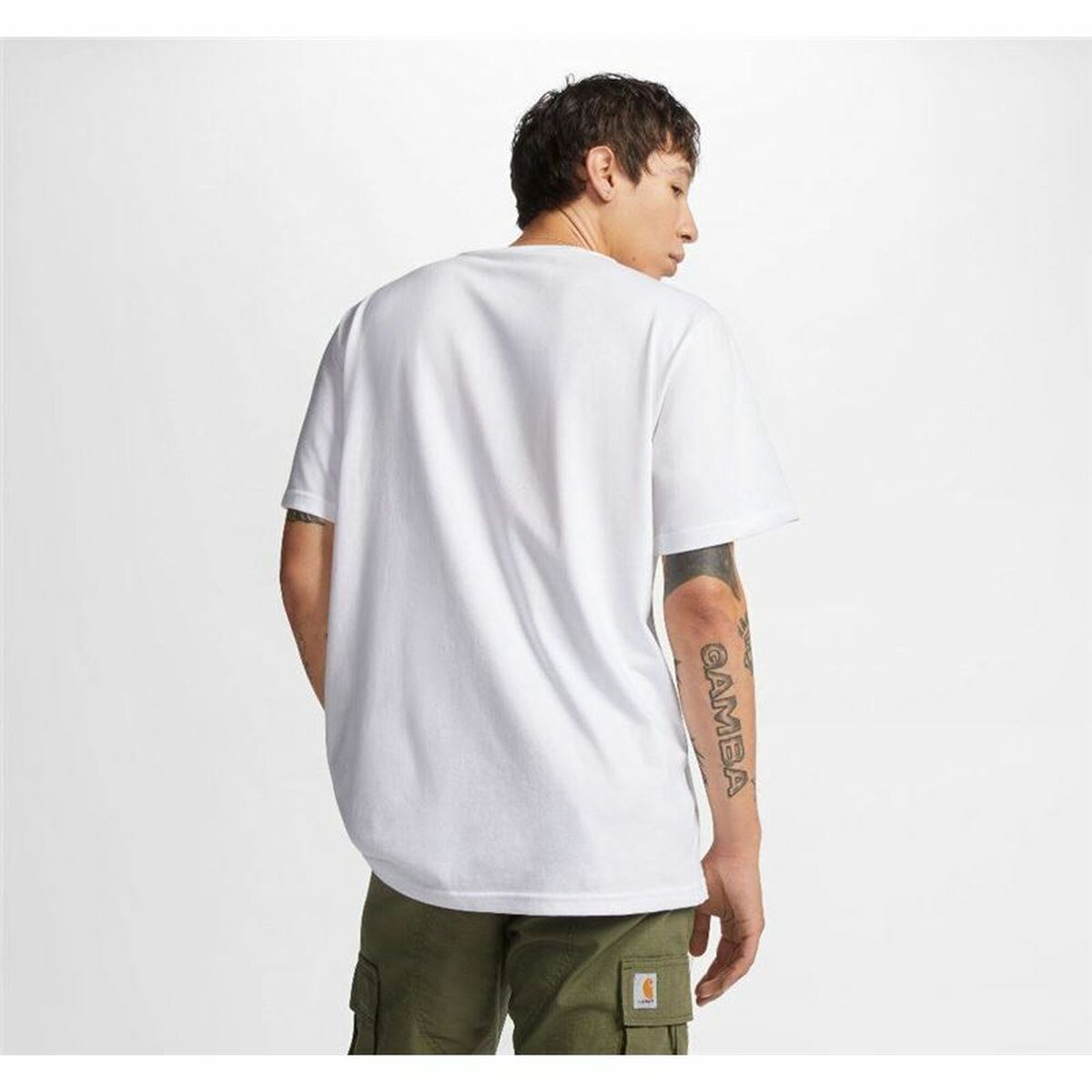 短袖球衣男子Converse Mirror White-2