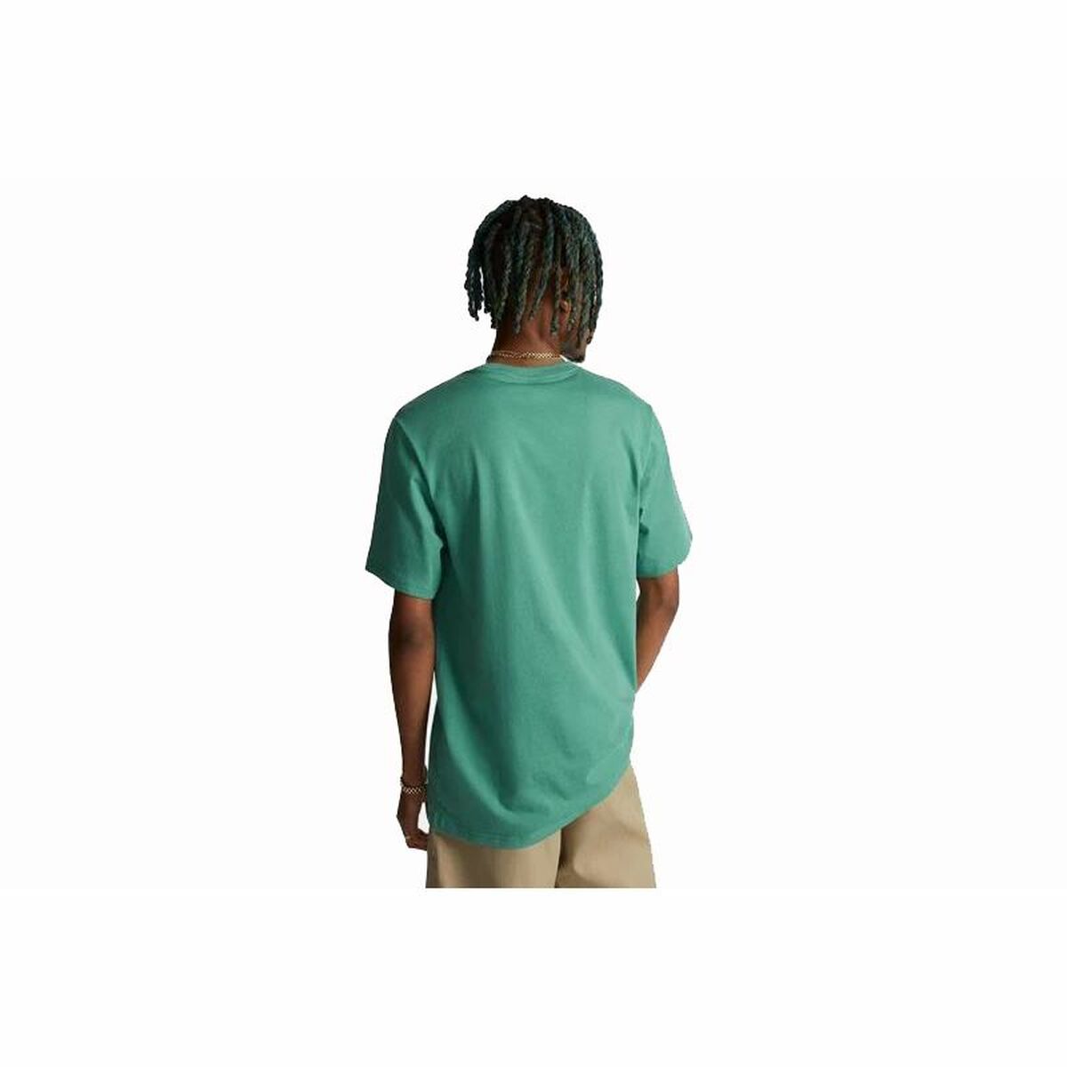 Converse Classic Fit Left Chest Star Chevron Green Unsexe短袖衬衫-2