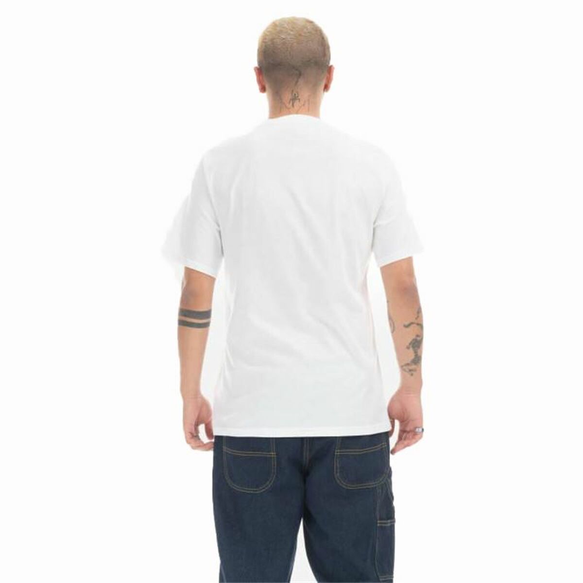 短袖球衣男子Converse Classic Fit All Star Single Screen白色-2