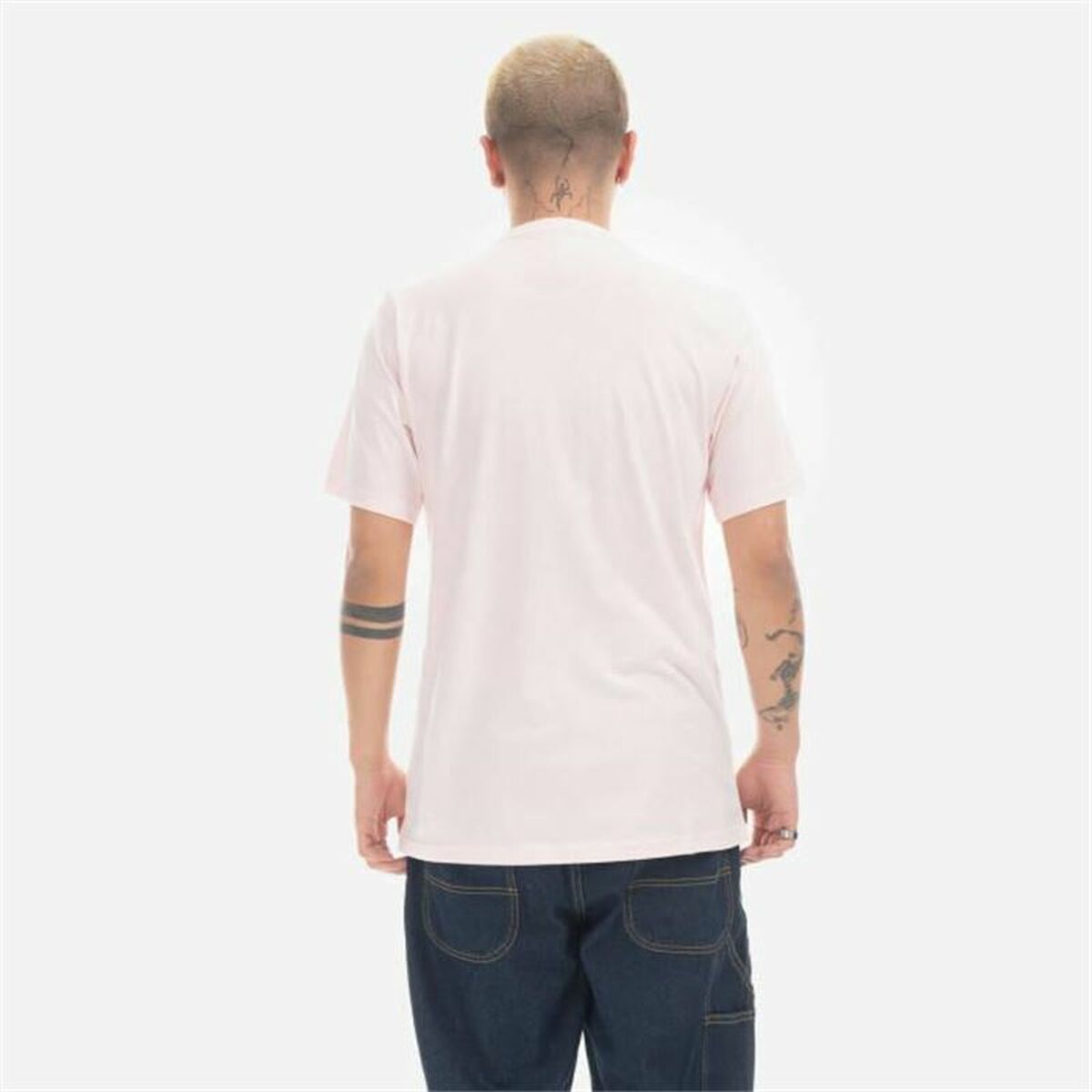 短袖球衣男子Converse Classic Fit All Star Single Screen浅粉红色-2