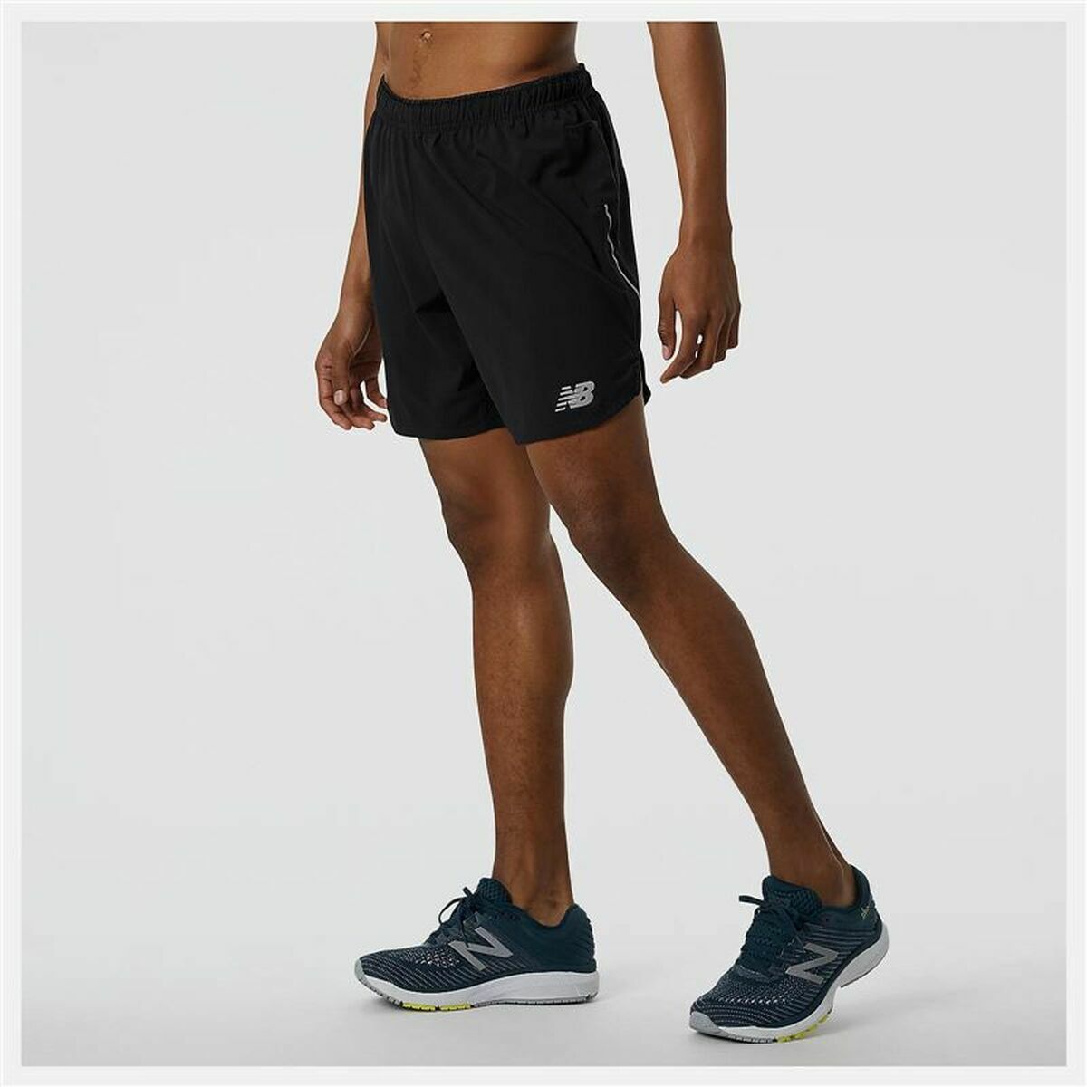 Спортивные мужские шорты New Balance Impact Run 7 Чёрный-3