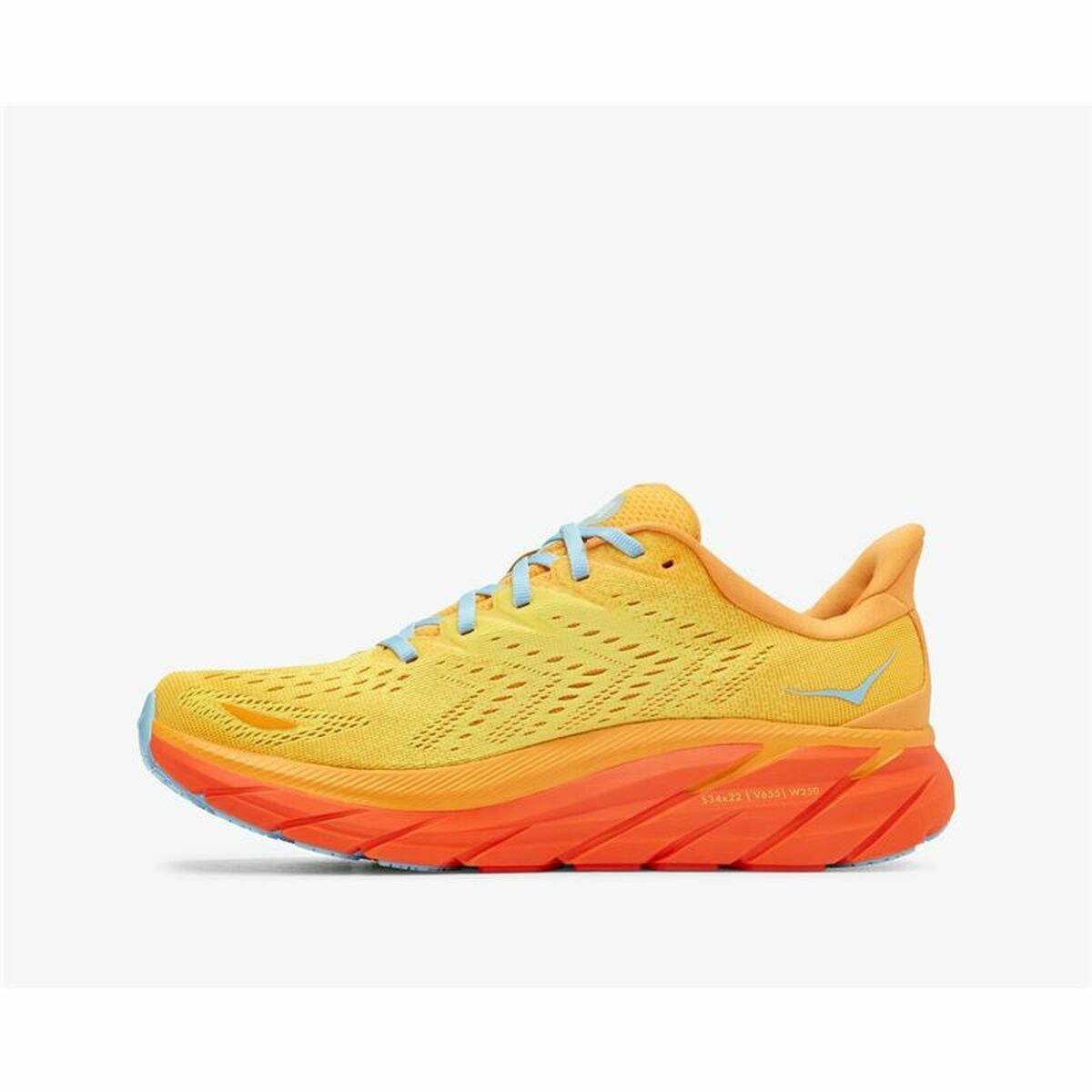Sapatilhas de corrida para adultos HOKA Clifton 8 Amarelo-2