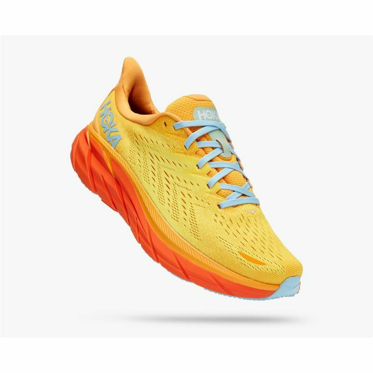 Sapatilhas de corrida para adultos HOKA Clifton 8 Amarelo-3