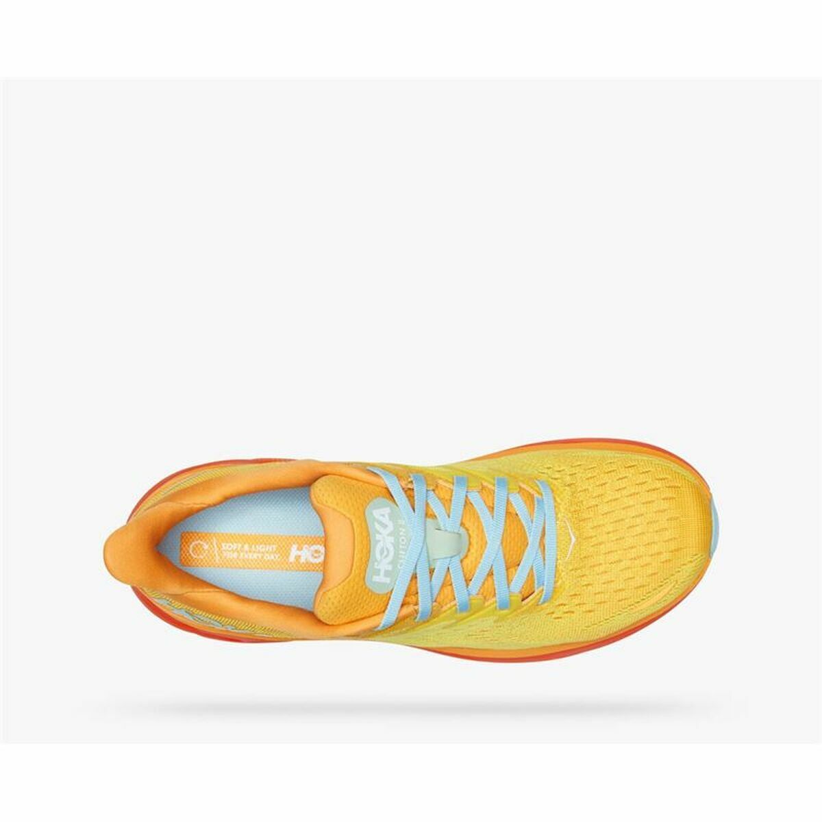 Sapatilhas de corrida para adultos HOKA Clifton 8 Amarelo-5