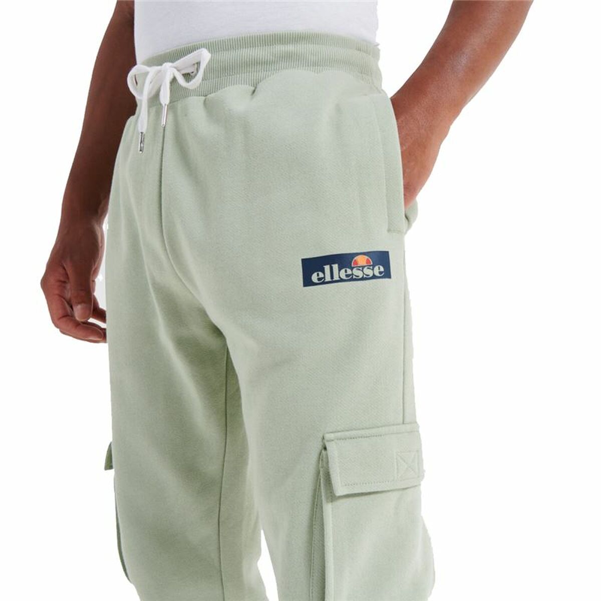 Штаны для взрослых Ellesse Mattio Jog Бежевый Мужской-4