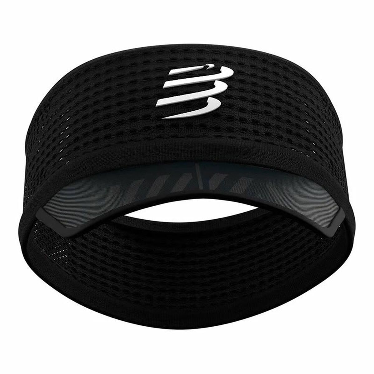 Козырек Compressport Spiderweb Headband On/Off Чёрный Один размер-2