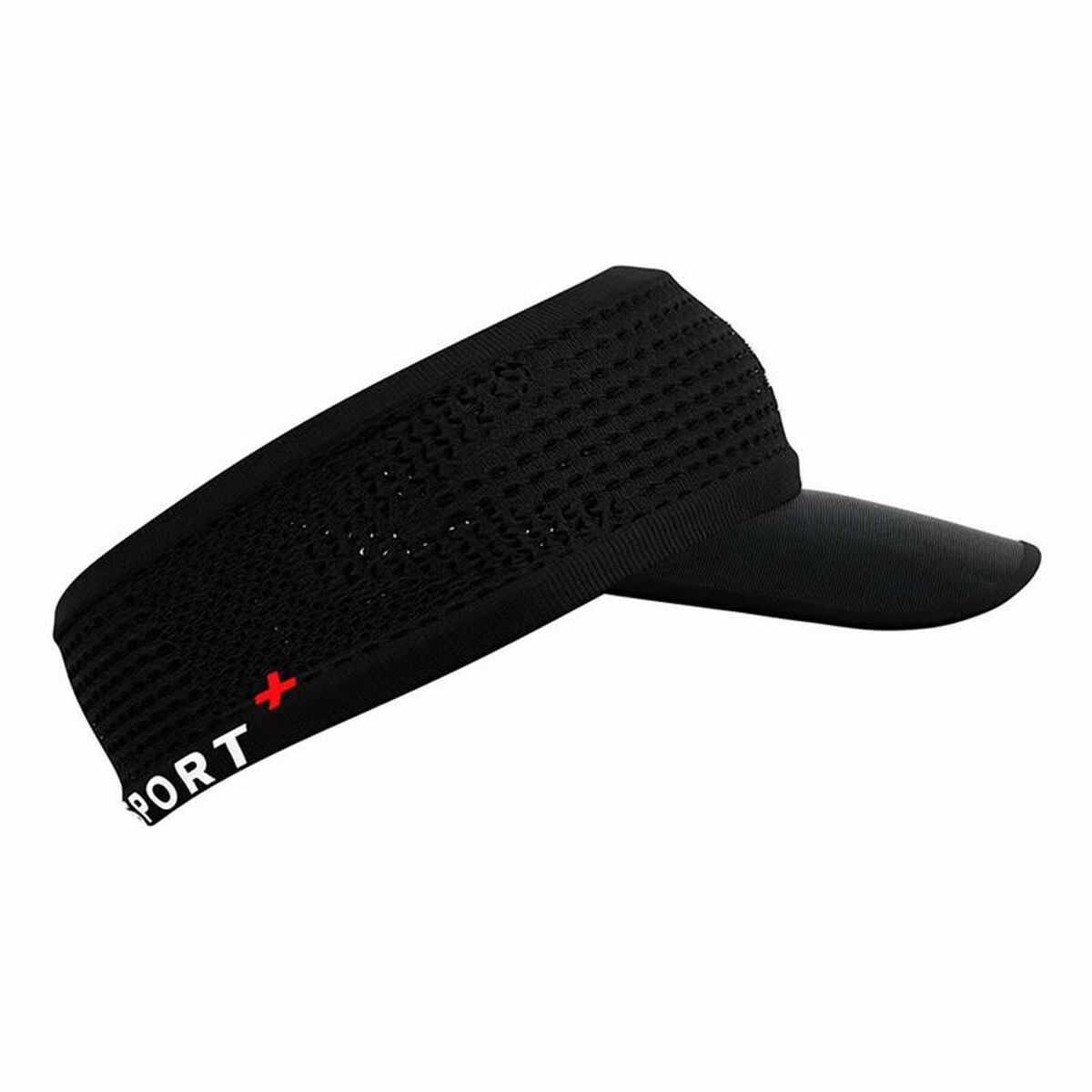 Козырек Compressport Spiderweb Headband On/Off Чёрный Один размер-3