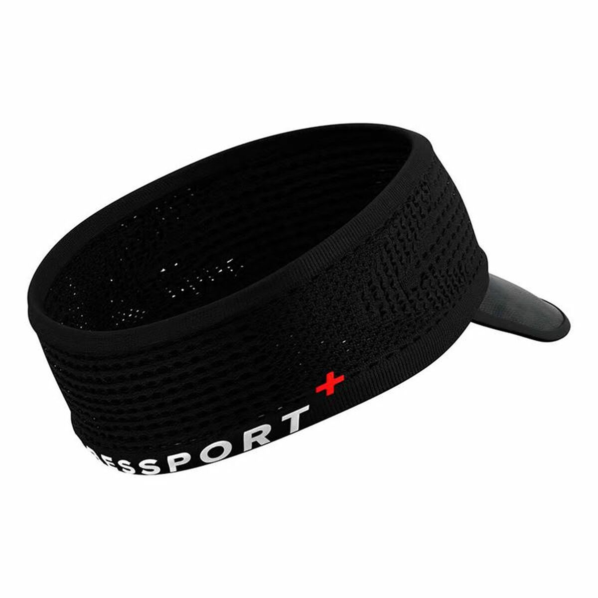 Козырек Compressport Spiderweb Headband On/Off Чёрный Один размер-4
