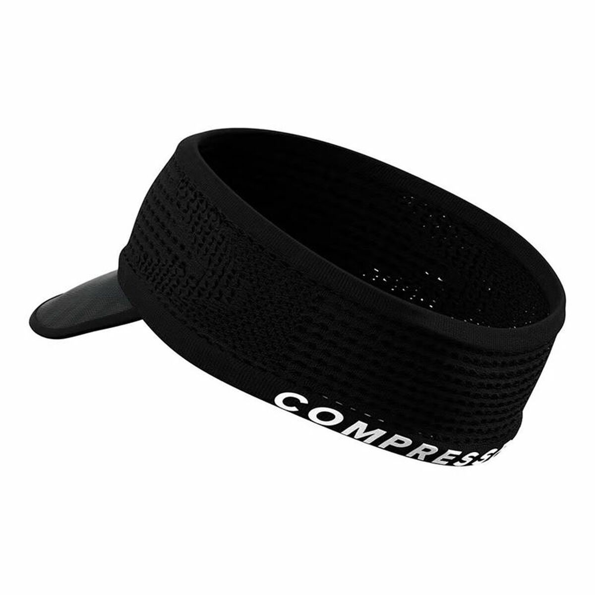 Козырек Compressport Spiderweb Headband On/Off Чёрный Один размер-8