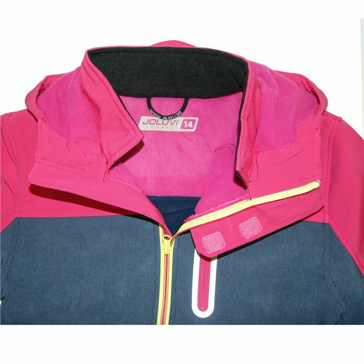 Anorak Joluvi Snaps Baby Pink Dark Pink-3