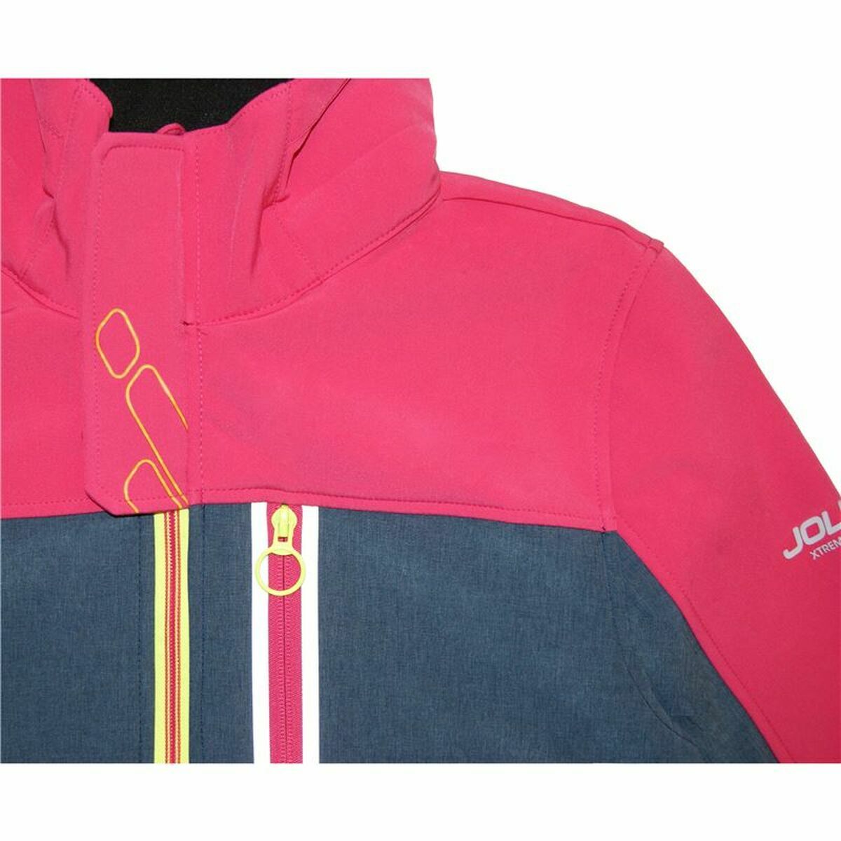 Anorak Joluvi Snaps Baby Pink Dark Pink-4