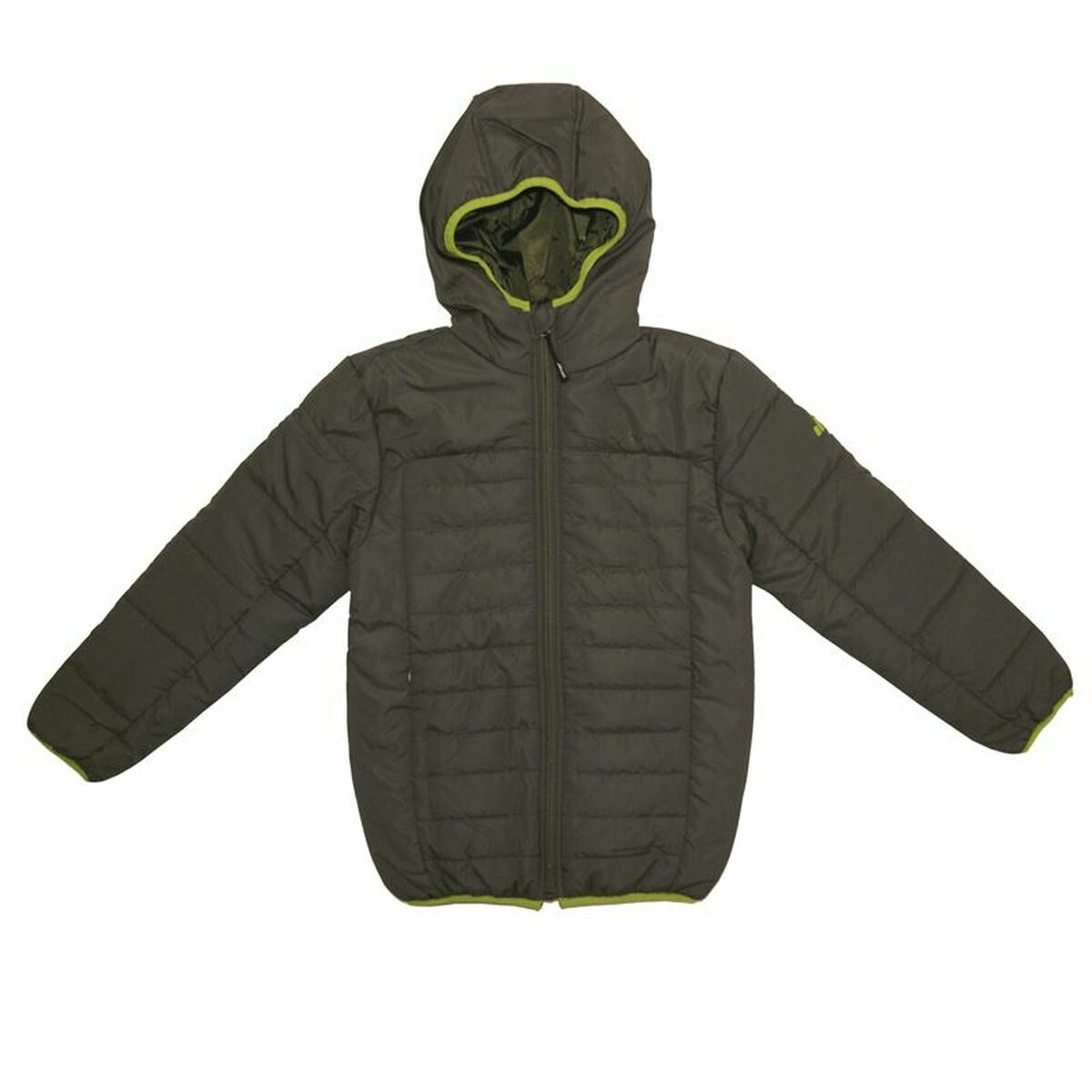 Anorak Joluvi Jet Aceite de oliva para niños