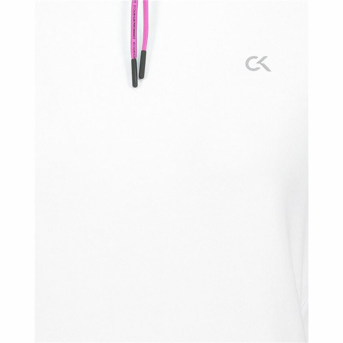 Толстовка с капюшоном женская Calvin Klein Performance Белый-3