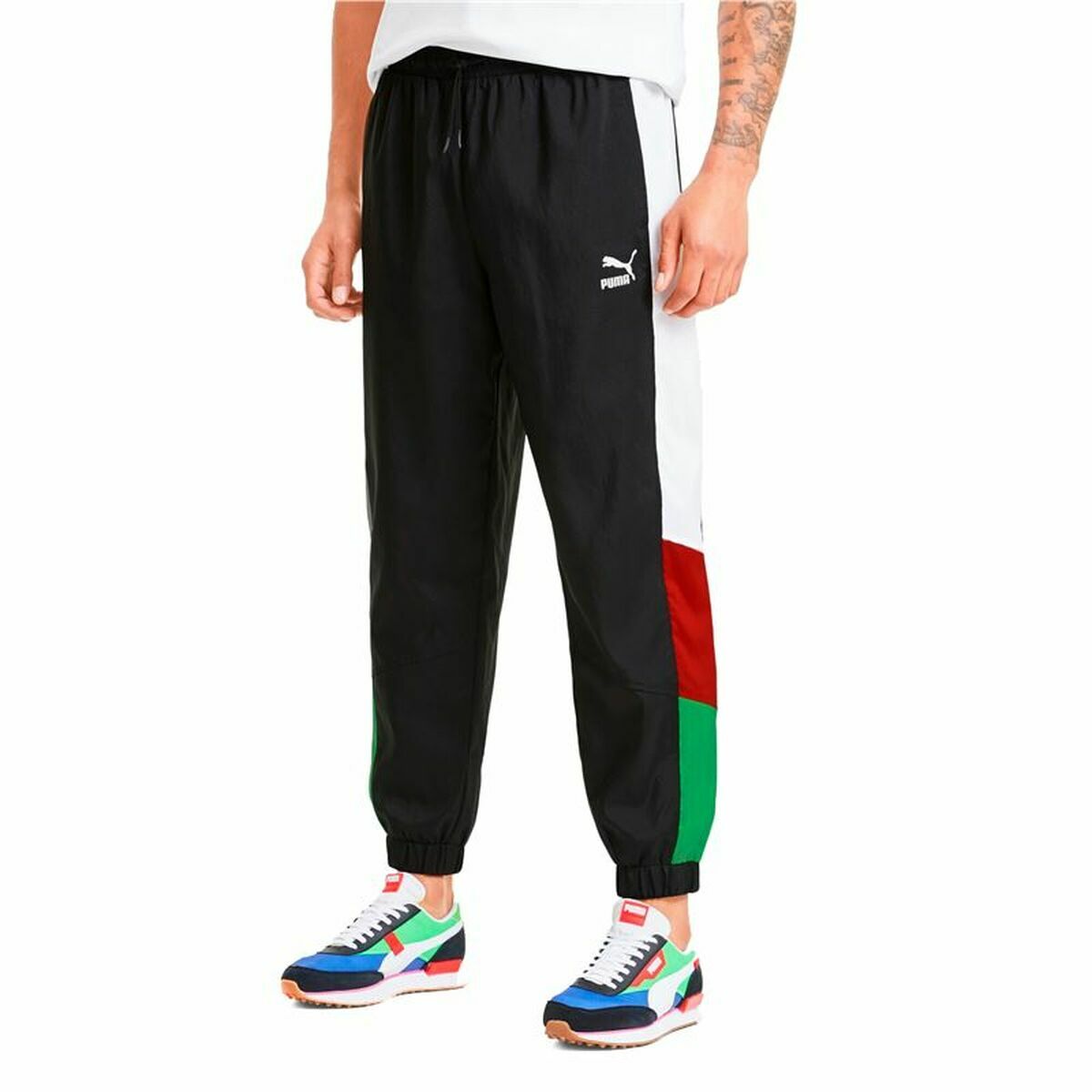 Длинные спортивные штаны Puma Sportswear TFS OG Track Чёрный Мужской-3