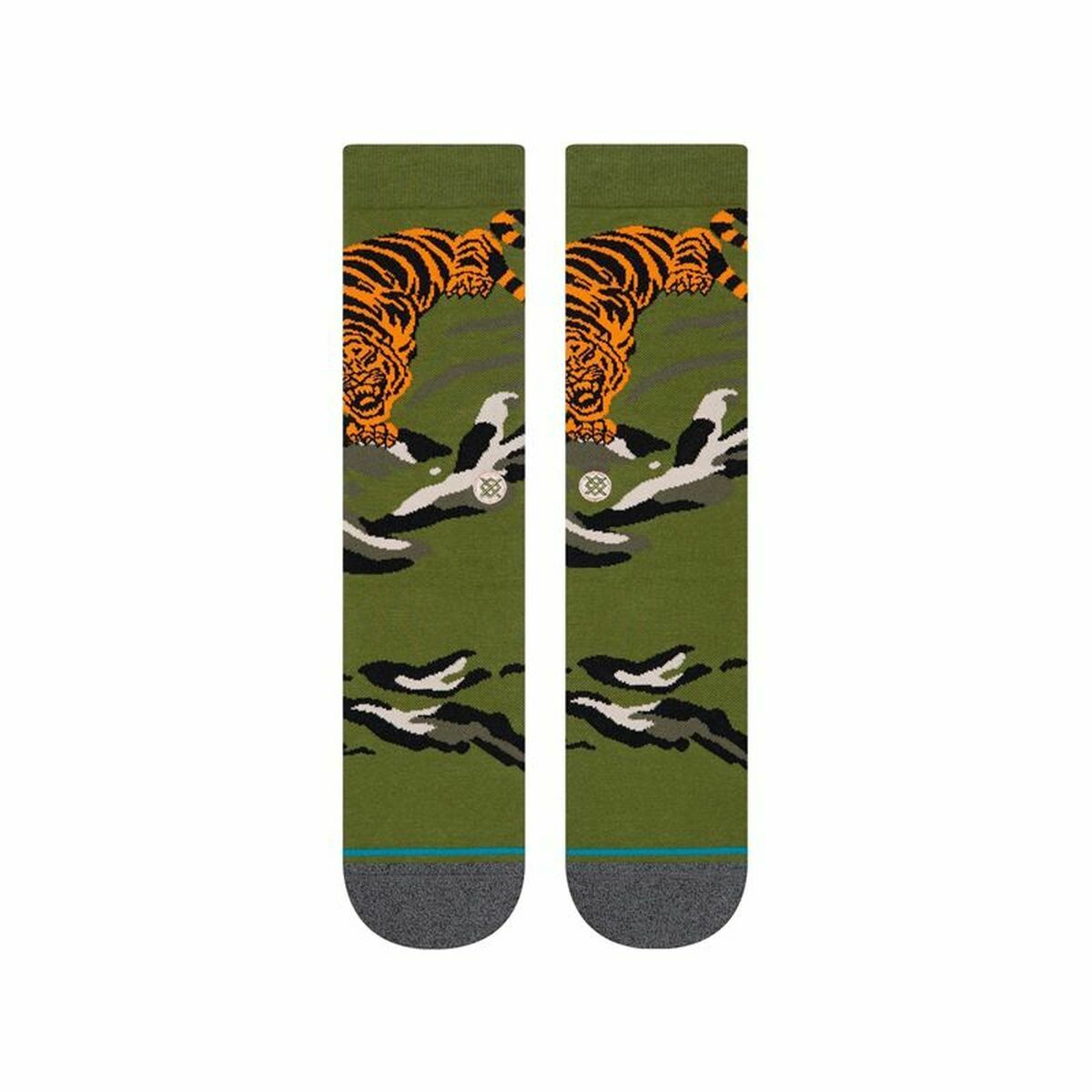 Носки Stance Big Cat Crew Оливковое масло-2