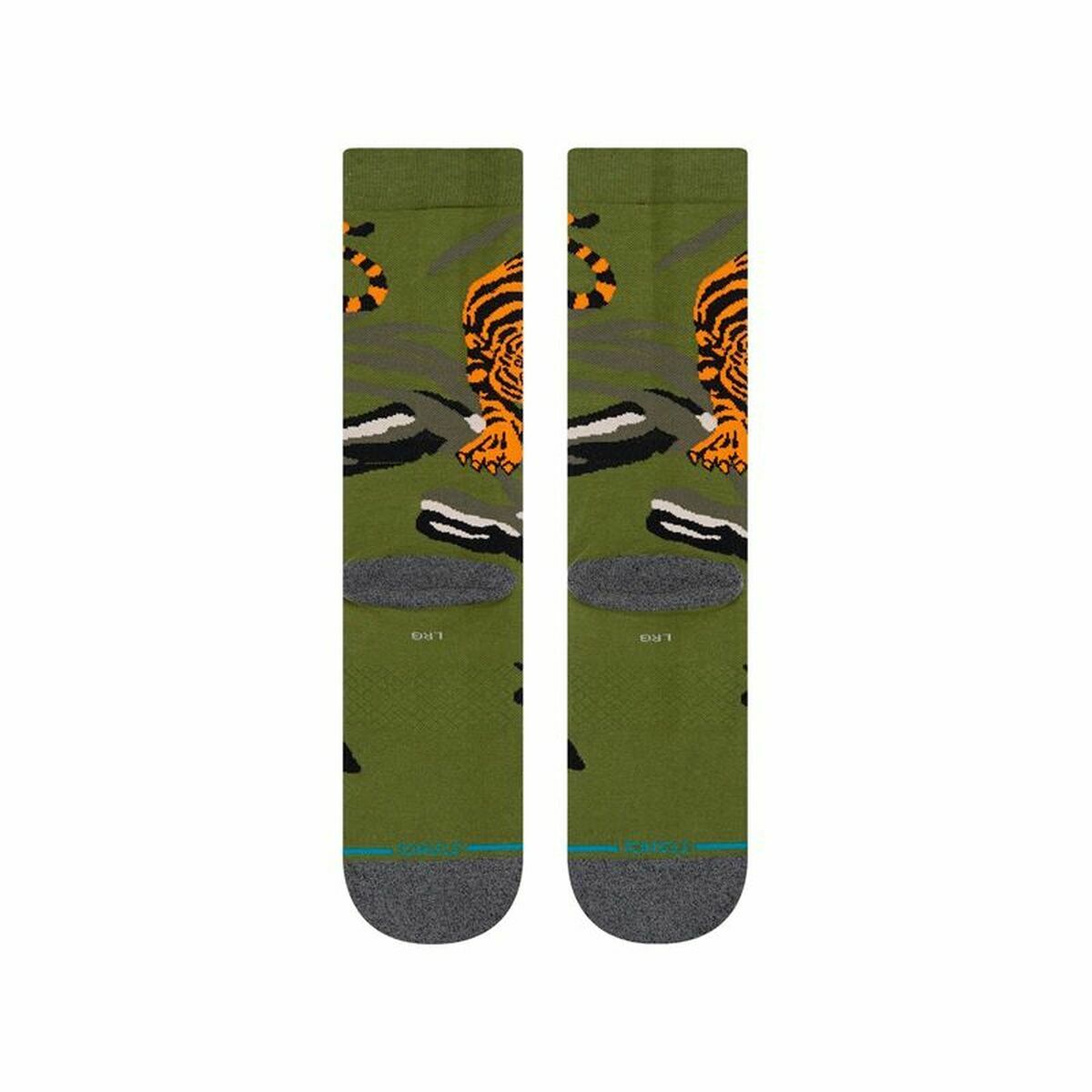 Носки Stance Big Cat Crew Оливковое масло-3