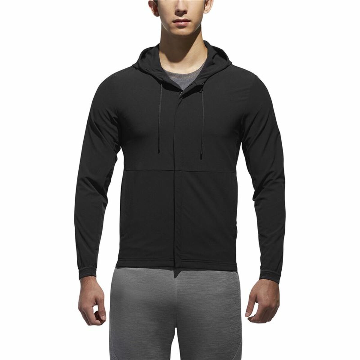 Мужская спортивная куртка Adidas Woven Чёрный-3
