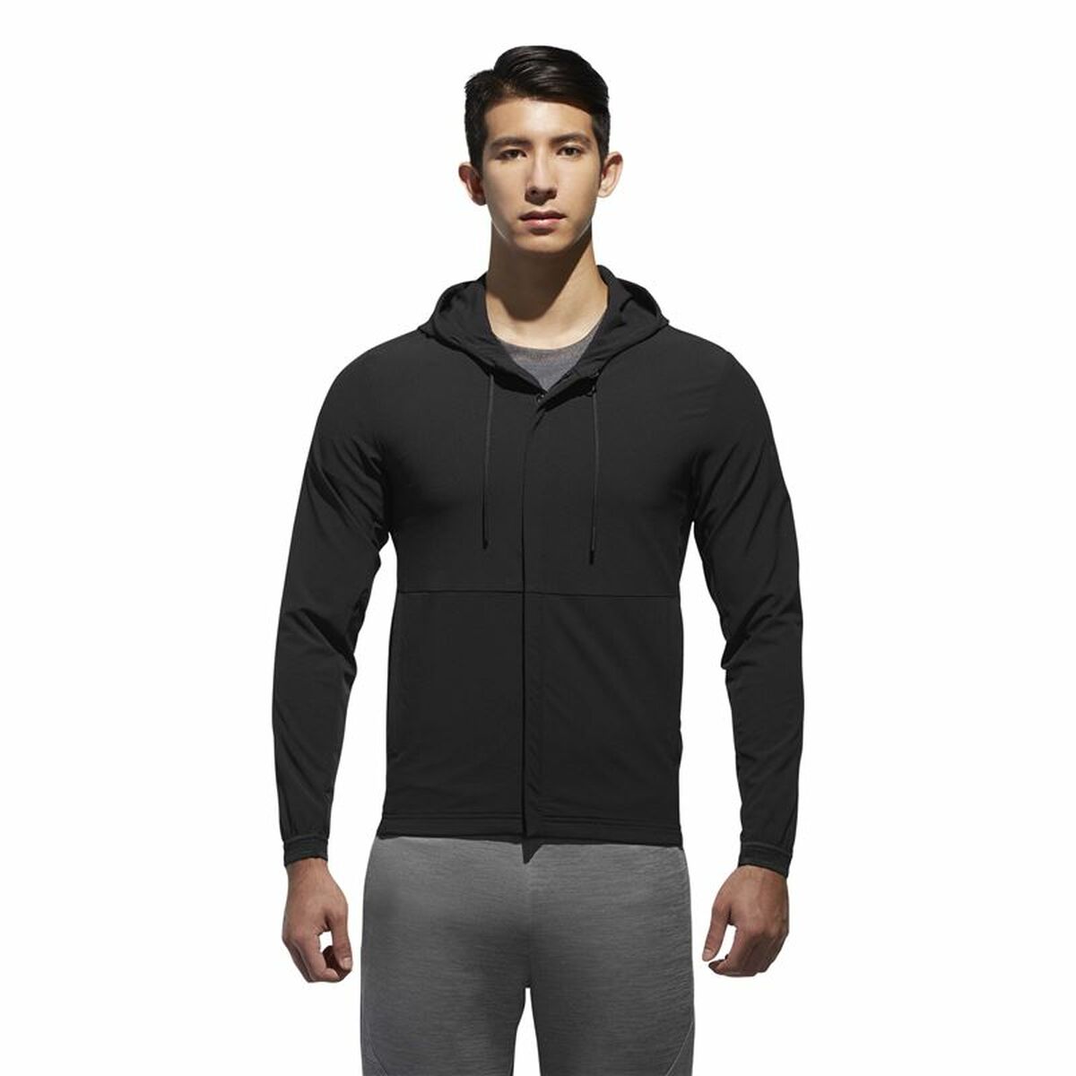 Мужская спортивная куртка Adidas Woven Чёрный-7