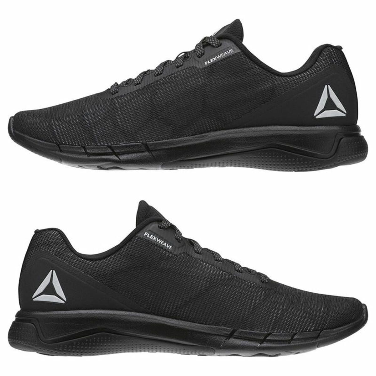 Sapatilhas de corrida para adultos Reebok Fast Flexweave Preto Masculino-2