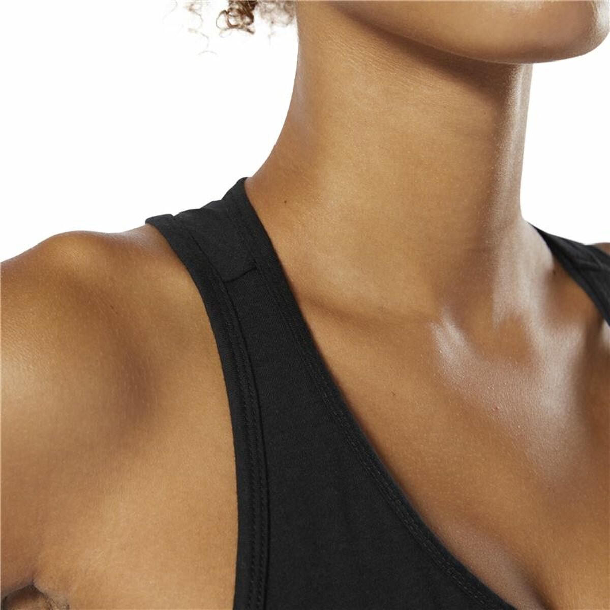 Женская футболка без рукавов Reebok 1895 Race Чёрный-6