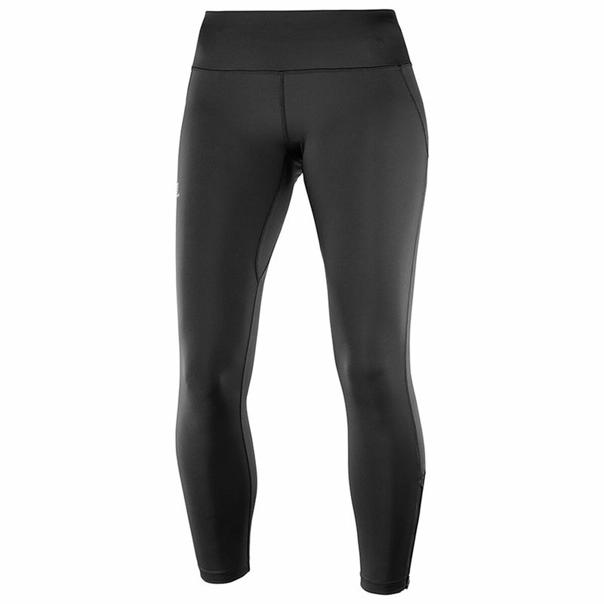 Женские спортивные колготки Salomon Agile Long Tight Чёрный-5
