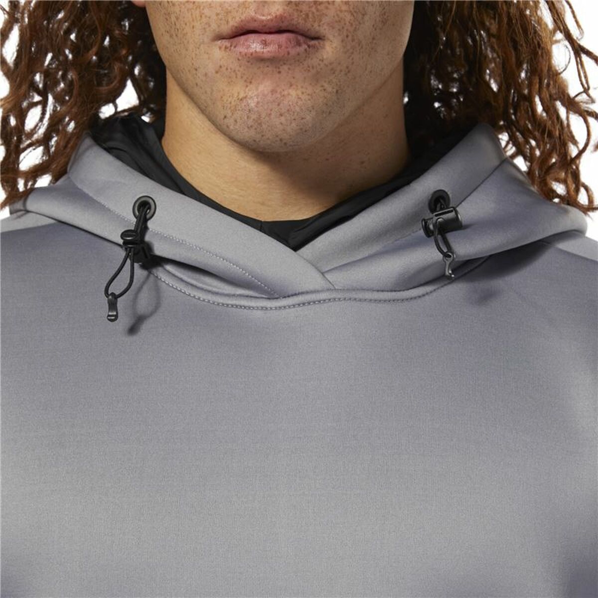 Толстовка с капюшоном мужская Reebok Supply Tech Серый-6
