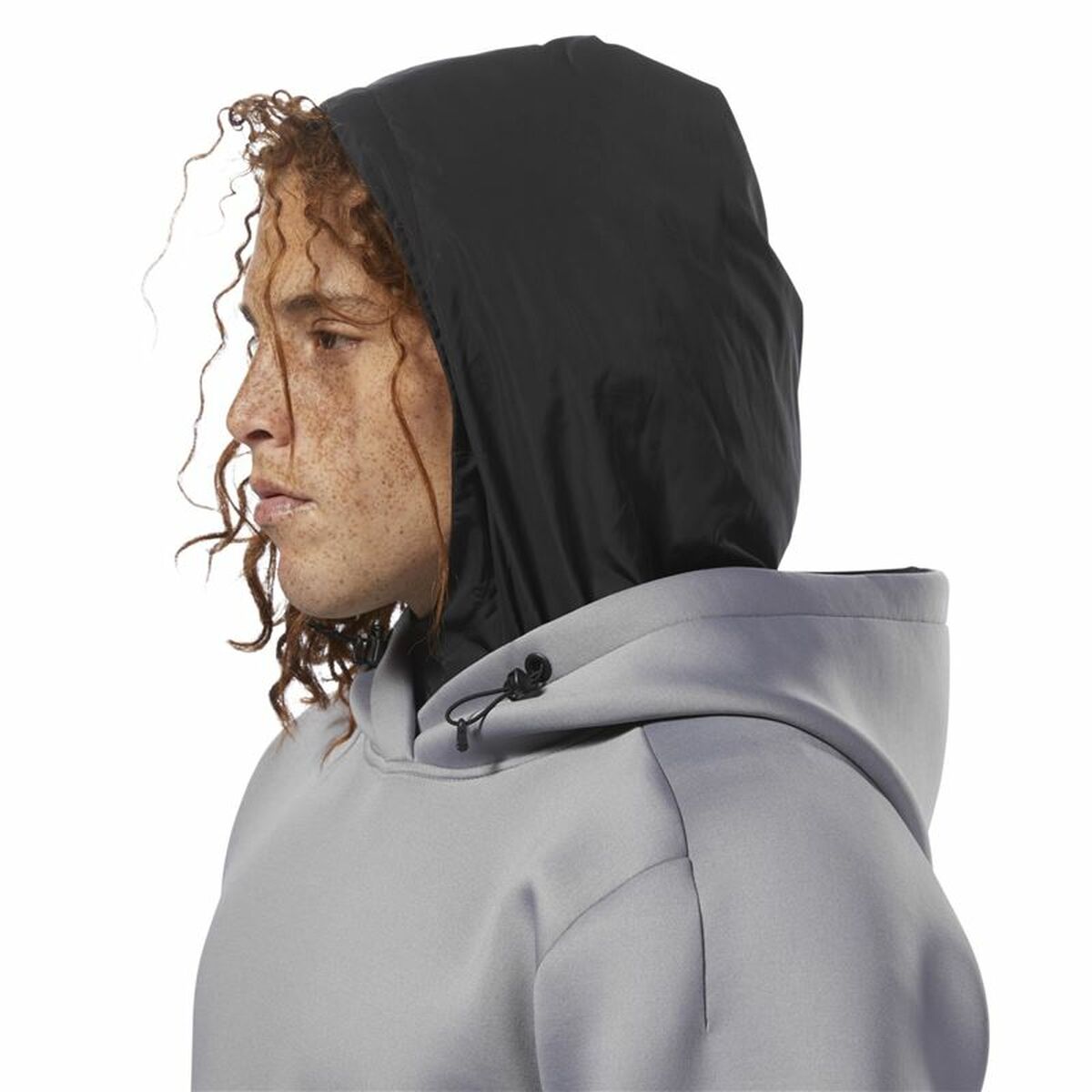 Толстовка с капюшоном мужская Reebok Supply Tech Серый-7