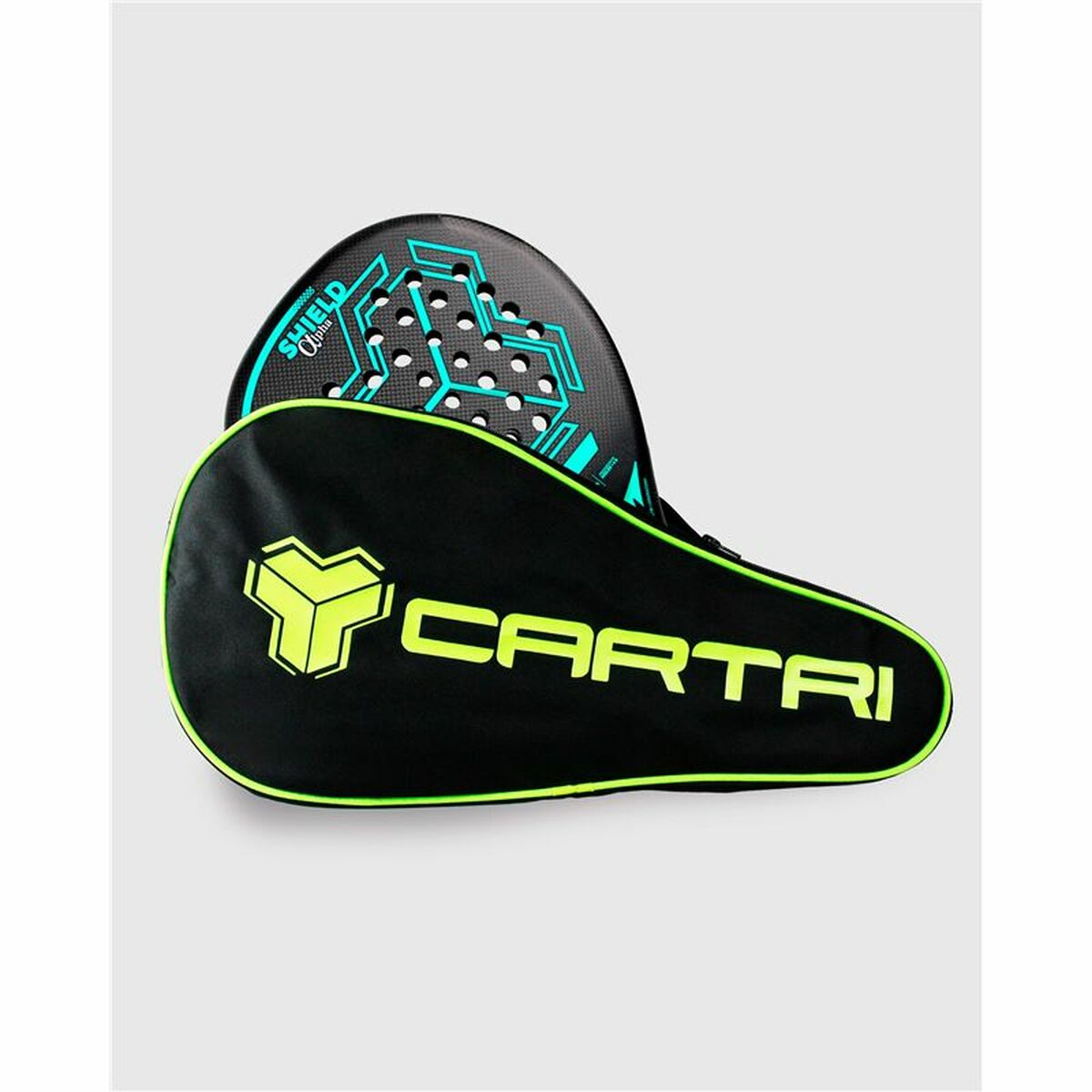 Ракетка для паделя Cartri Shield Alpha Чёрный-6