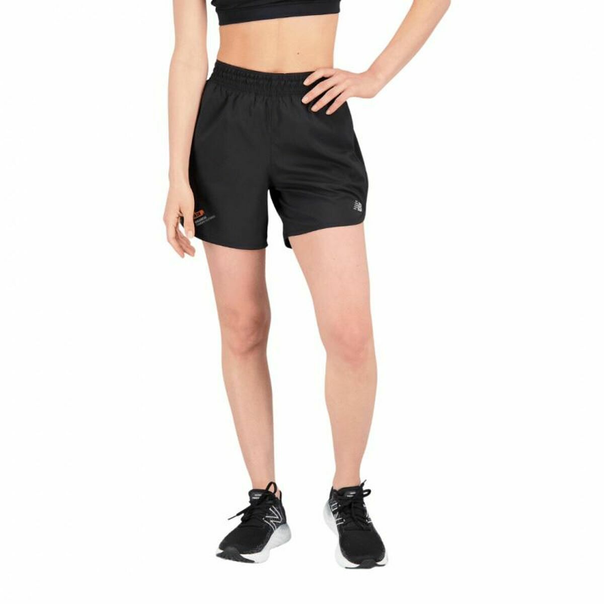 Спортивные женские шорты New Balance Accelerate 5 Чёрный-4