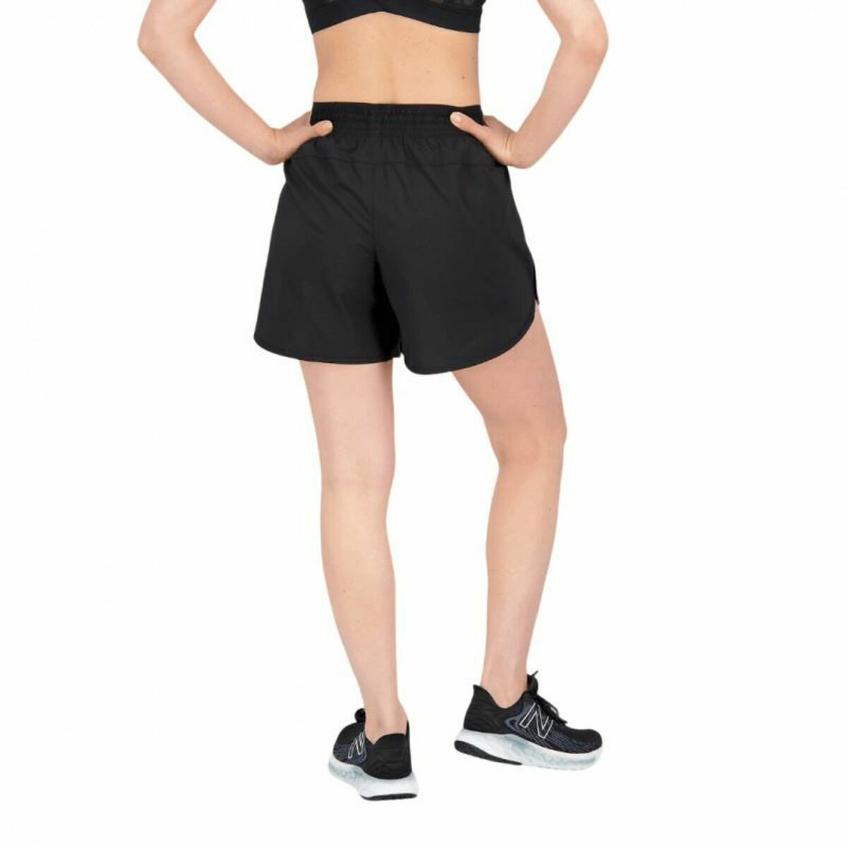 Спортивные женские шорты New Balance Accelerate 5 Чёрный-6