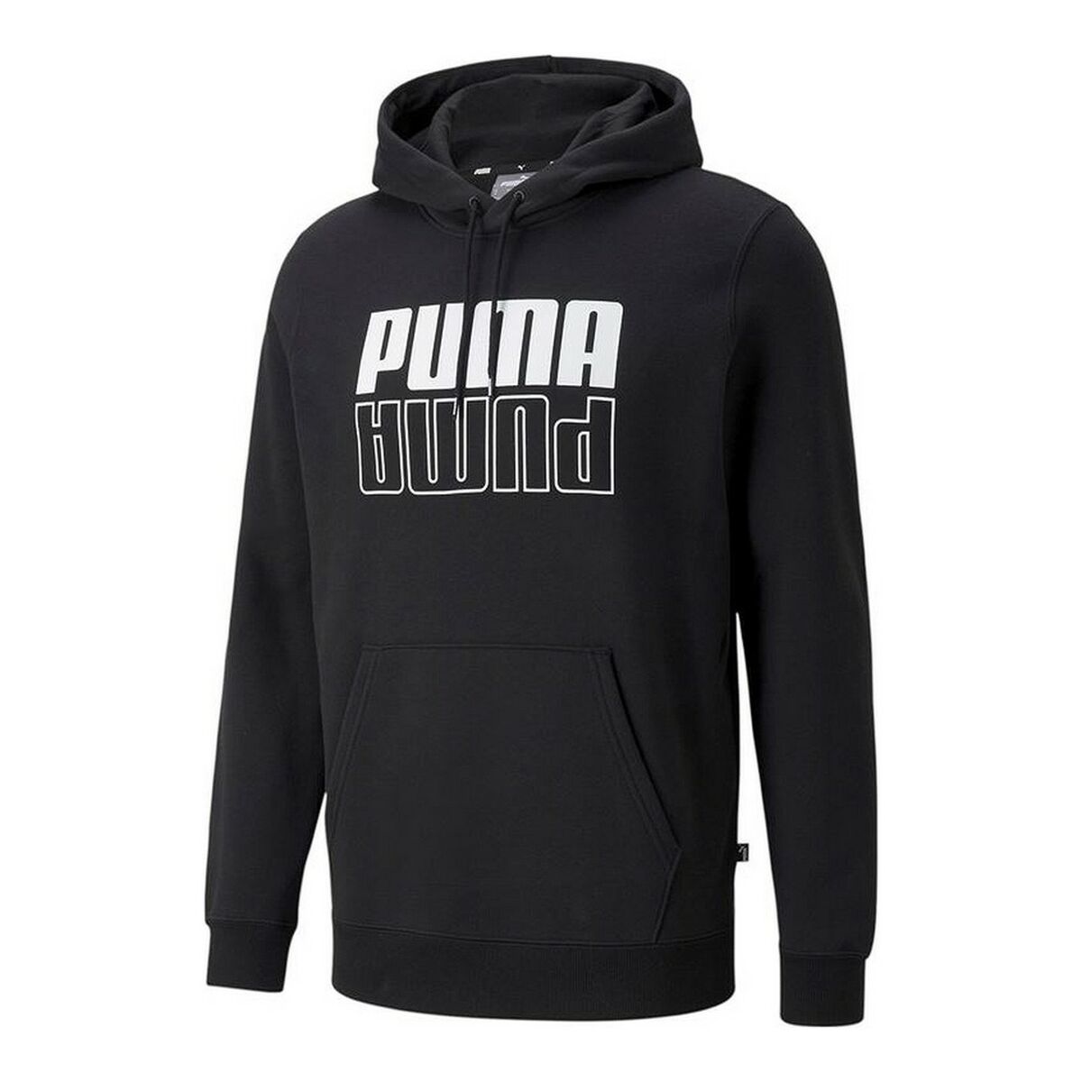 Толстовка без капюшона мужская Puma Power Logo Чёрный-2