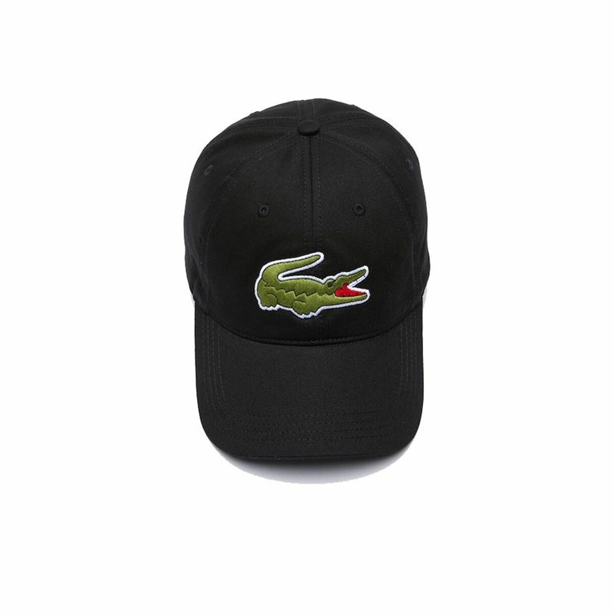 Спортивная кепка Lacoste Logo Oversize Чёрный Один размер-3
