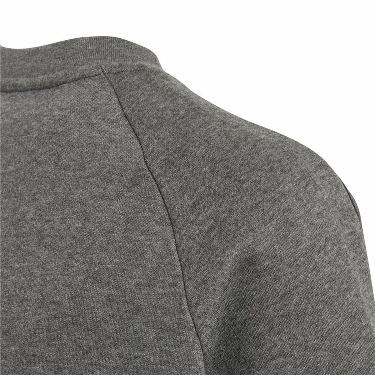 Толстовка без капюшона детская Adidas Core 18 Темно-серый-7