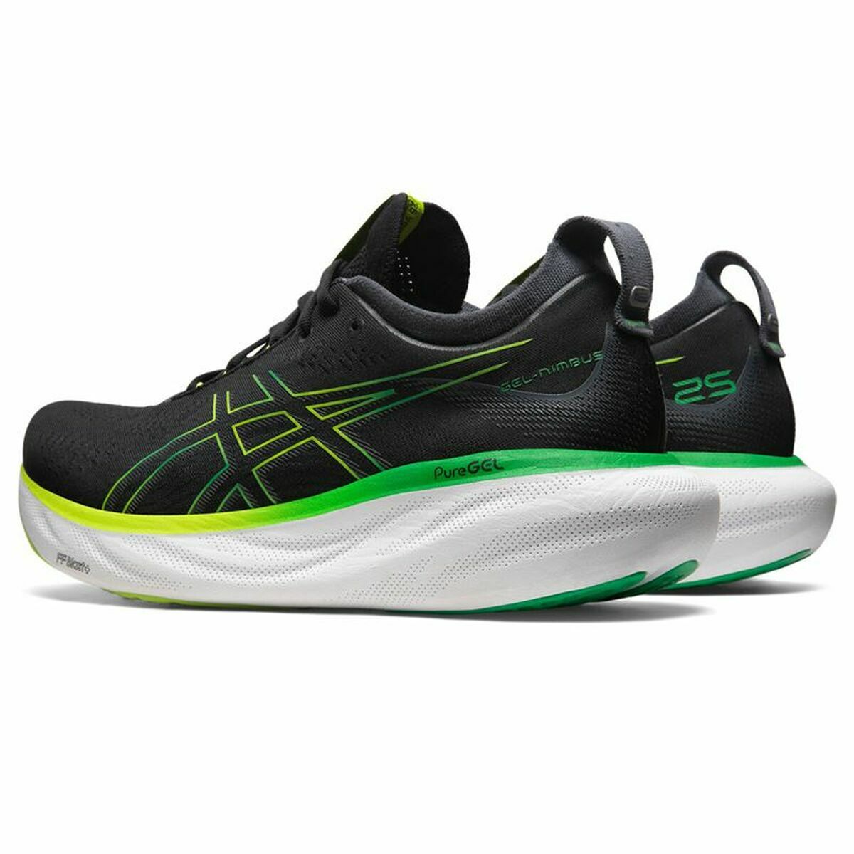 Беговые кроссовки для взрослых Asics Gel-Nimbus 25 Чёрный Унисекс-2