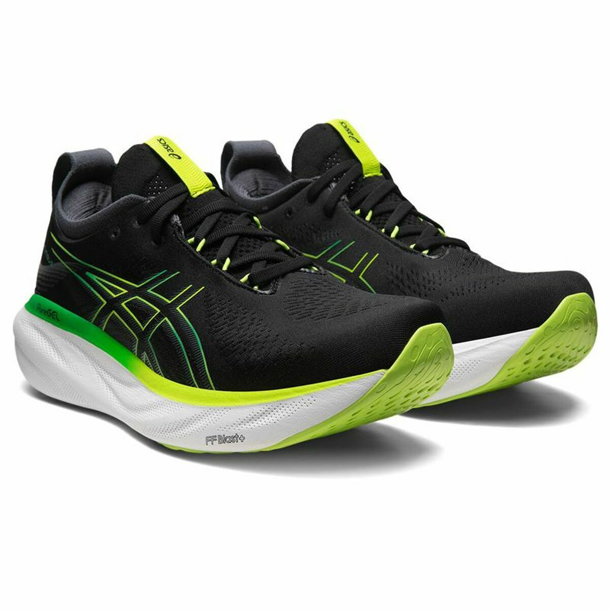 Беговые кроссовки для взрослых Asics Gel-Nimbus 25 Чёрный Унисекс-7