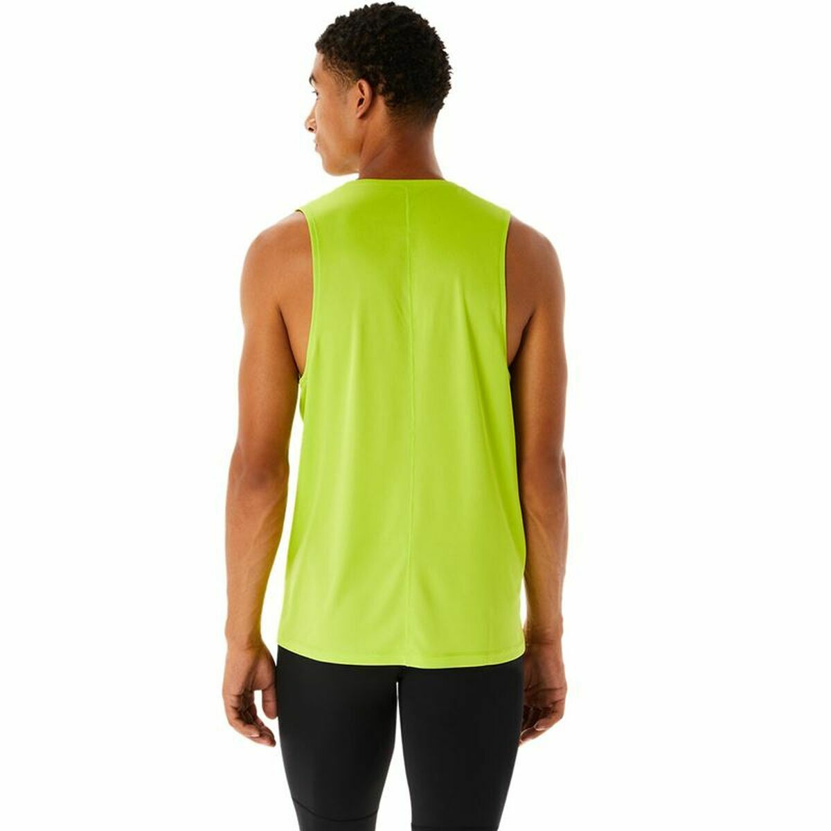 Мужская футболка без рукавов Asics Core Singlet Жёлтый-2