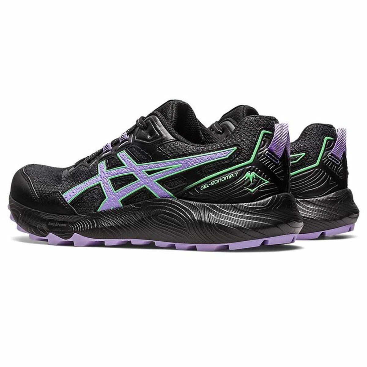 Женские спортивные кроссовки Asics Gel-Sonoma 7 Чёрный-5