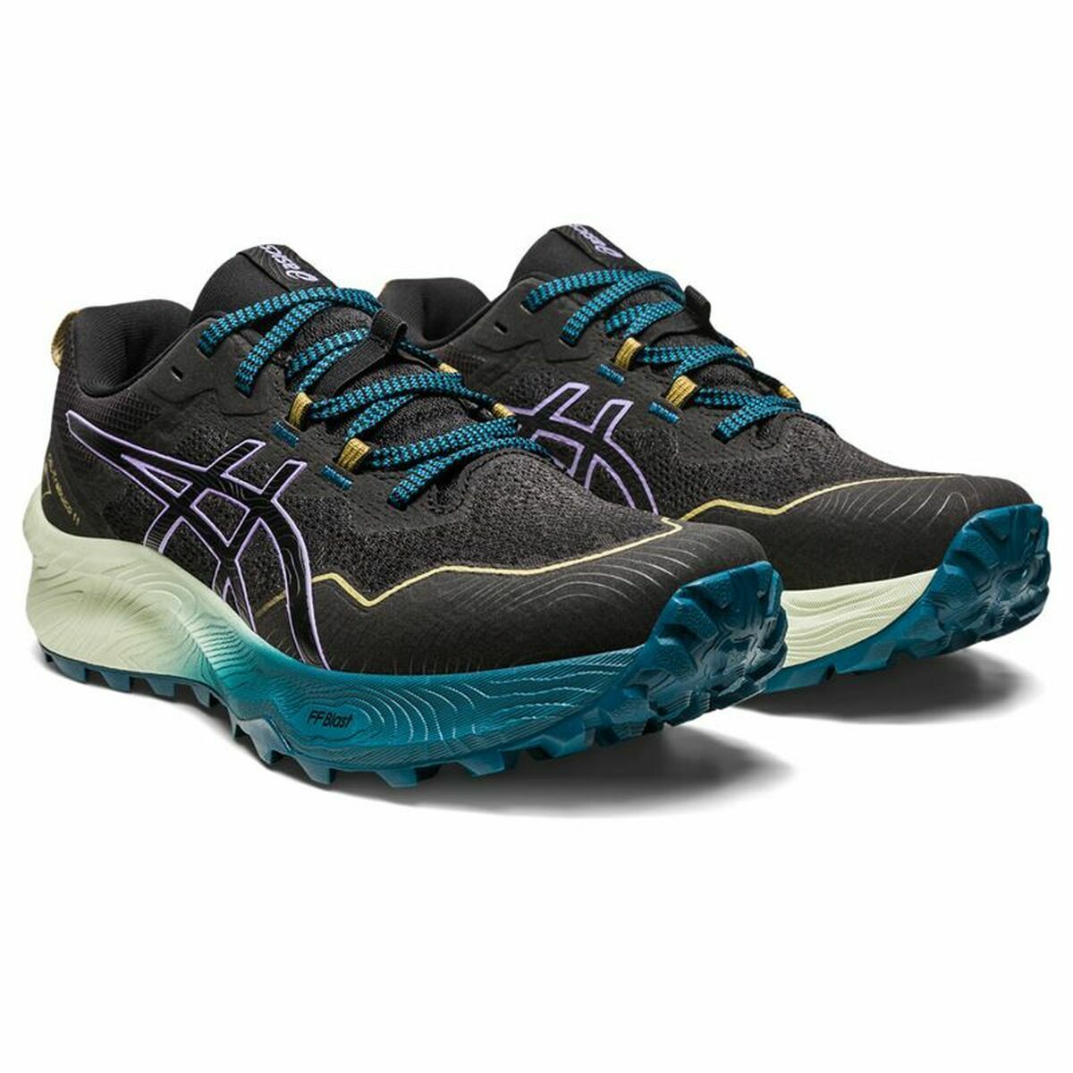 Женские спортивные кроссовки Asics Gel-Trabuco 11 Чёрный-5