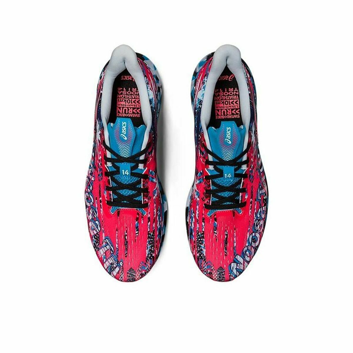 Беговые кроссовки для взрослых Asics Noosa Tri 14 Разноцветный Чёрный Мужской-4