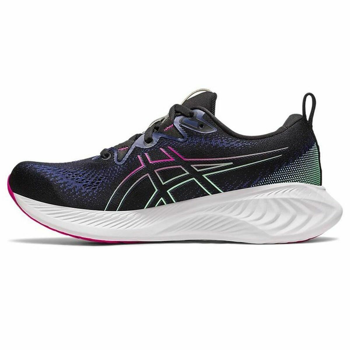 Беговые кроссовки для взрослых Asics Gel-Cumulus 25 Женщина Чёрный-2